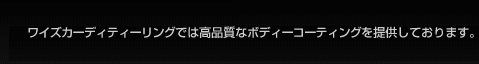 ���C�Y�J�[�f�B�e�B�[�����O�ł͍��i���ȃ{�f�B�[�R�[�e�B���O��񋟂��Ă���܂��B